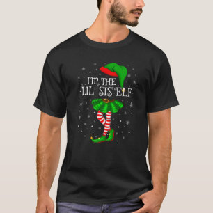 Camiseta Chicas de la familia I'm The Lil' Sis Elf C