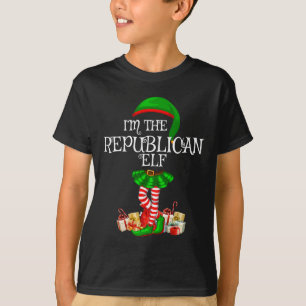 Camiseta Chicas de la familia I'm the republicana Elf