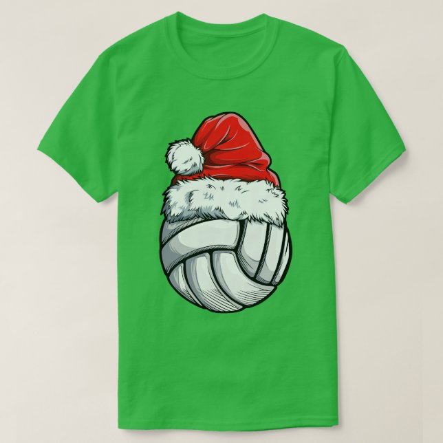 Camiseta Chicas de la pelota de voleibol Santa Navidades Go (Diseño del anverso)