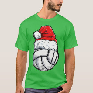 Camiseta Chicas de la pelota de voleibol Santa Navidades Go