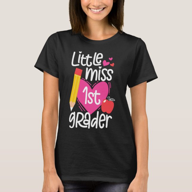 Camiseta Chicas De La Primera Grader (Anverso)
