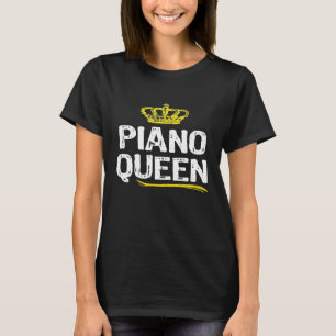 Camiseta Chicas de la Reina del Piano Jugadora Graciosa Gua