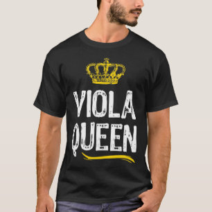 Camiseta Chicas de la Reina Viola Jugadora Viollista de Gua
