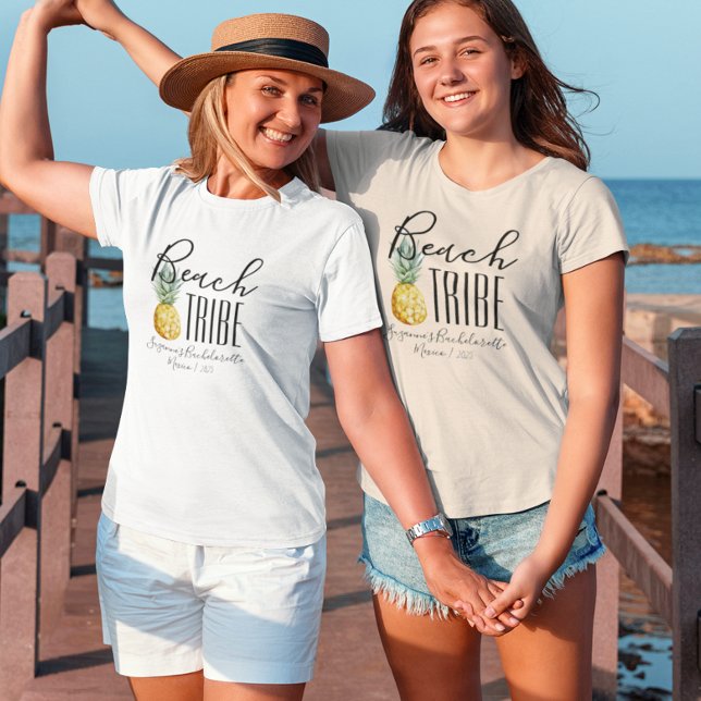 Camiseta Chicas de la Tribu de la Playa Vacaciones de Despe (Subido por el creador)