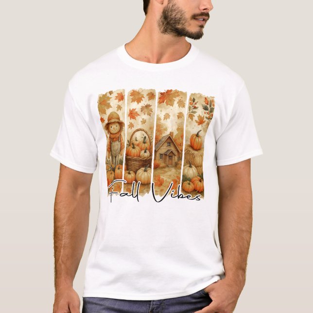 Camiseta Chicas de la Vida en el País del Otoño (Anverso)
