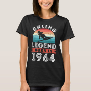 Camiseta Chicas de Leyenda de Esquí Nacidos en 1964 Regalos