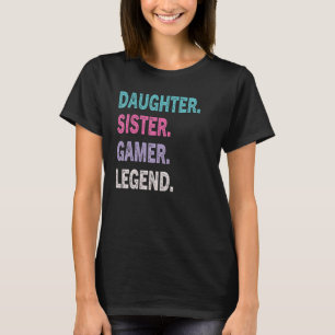 Camiseta Chicas de Leyenda de la Hermana Gamer Gamer