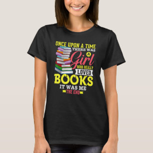 Camiseta Chicas de libros citan libro de álbumes Pun libro