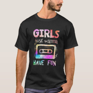 Camiseta chicas de los años 80 quieren tener Fiestas divert