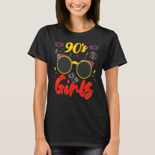 Camiseta chicas de los años 90 retro Leopardo de la moda Im