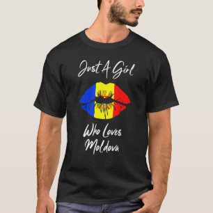 Camiseta Chicas de los labios Señoras de la bandera del amo