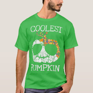Camiseta Chicas de los niños de Halloween con calabaza de P