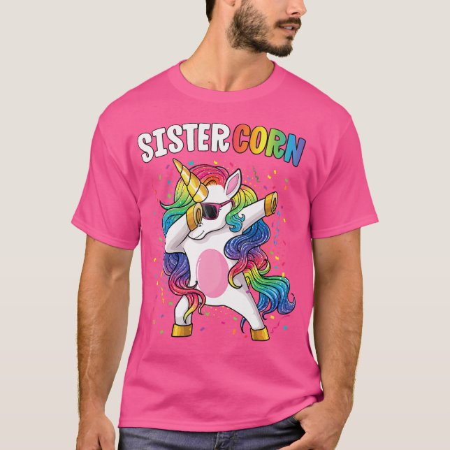 Camiseta Chicas de maíz de la hermandad anuncian el cumplea (Anverso)