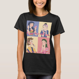 CAMISETA CHICAS DE MAQUILLAJE