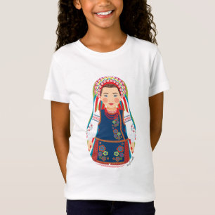Camiseta Chicas de Matryoshka del ucraniano