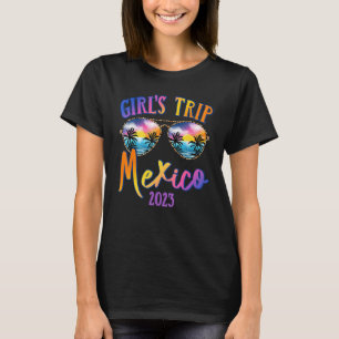 Camiseta Chicas de México 2023 Viaje gafas de sol Verano Gi