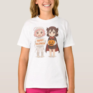 Camiseta Chicas de momia de anime y vampiros
