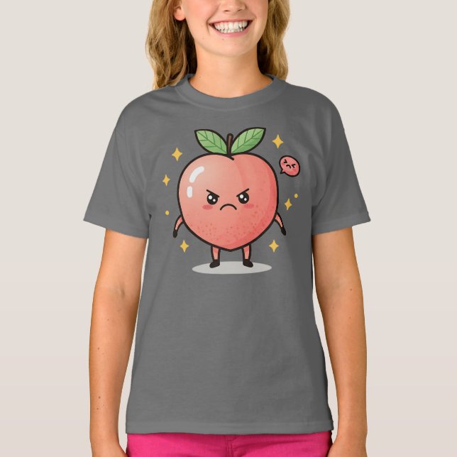 Camiseta Chicas de Moody Peach (Anverso)