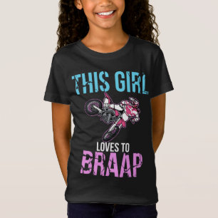 Camiseta Chicas de motocicleta Dirt Bike Women Motocross Br