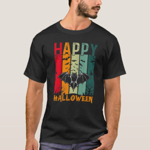 Camiseta Chicas de murciélagos Fiesta de cena de Halloween