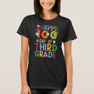 Camiseta Chicas de niños de tercer grado de estilo retro 10