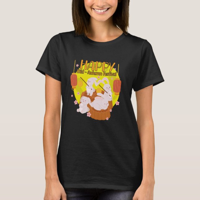 Camiseta Chicas de niños Festival de Conejo Moonakes Moo de (Anverso)