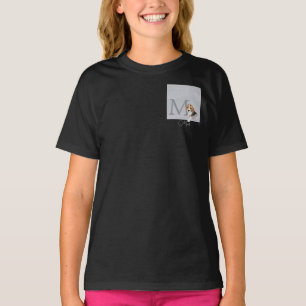 Camiseta Chicas de nombres personalizados del perro Beagle 