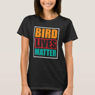 Camiseta Chicas de pájaros Ornitólogo Biólogo Aves Jardín