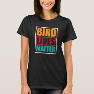 Camiseta Chicas de pájaros Ornitólogo Biólogo Aves Jardín