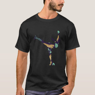 Camiseta Chicas de patinaje artístico y mujeres patinando s