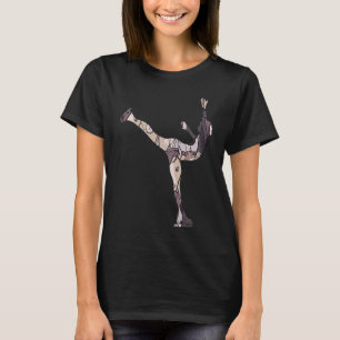 Camiseta Chicas De Patinaje Artístico Y Patinaje Hielo Feme