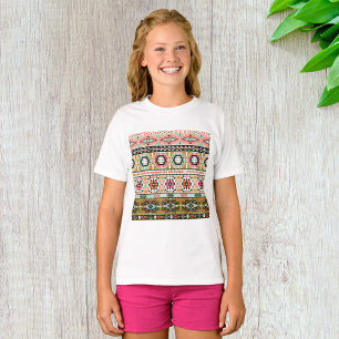 Camiseta Chicas de patrones aztecos
