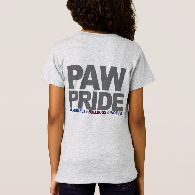 Camiseta Chicas de PawPride (Reverso)
