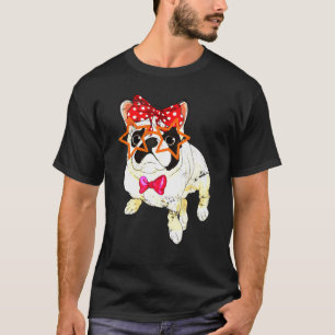 Camiseta Chicas de perro Bulldog francés