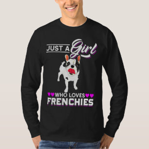 Camiseta Chicas de perro Bulldog francesas Bulldog francés
