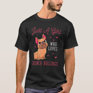 Camiseta Chicas de perros adornos Bulldog francés