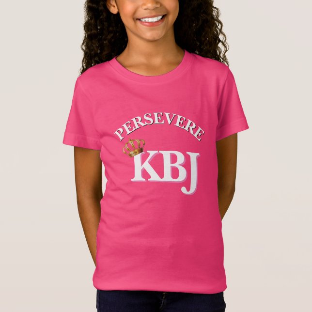 Camiseta CHICAS de PERSEVERE KBJ Ketanji Brown Jackson (Anverso)