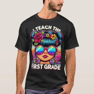 Camiseta Chicas de primer grado de primer día niños pequeño