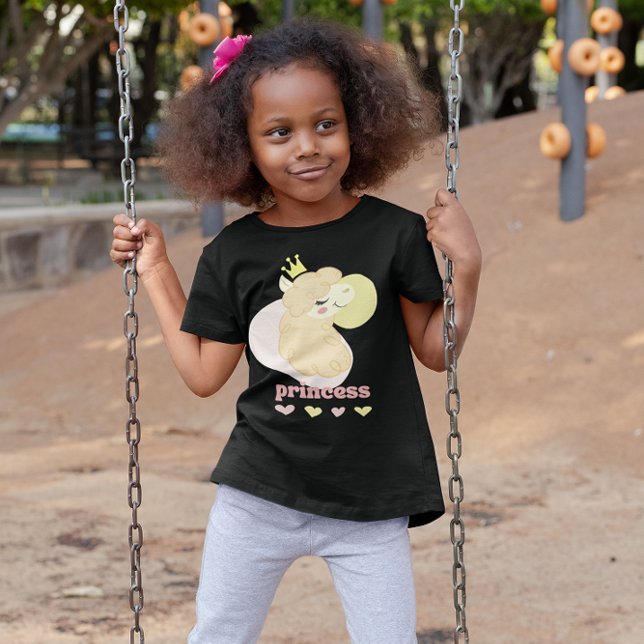 Camiseta Chicas de Princesas de Llama Cuta (Subido por el creador)