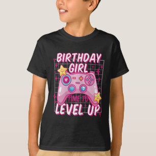 Camiseta Chicas de regalo de cumpleaños del videojuego sin 