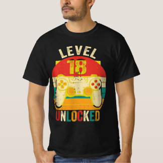 Camiseta Chicas de regalo de cumpleaños número 18 Hombres d