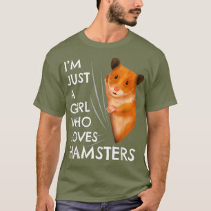 Camiseta Chicas De Regalos De Hamster Mujeres Sólo Una Chic