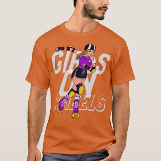 Camiseta Chicas de rodillos