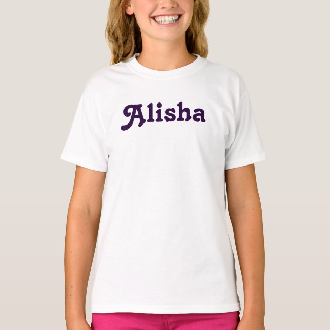 Camiseta Chicas de ropa Alisha (Anverso)