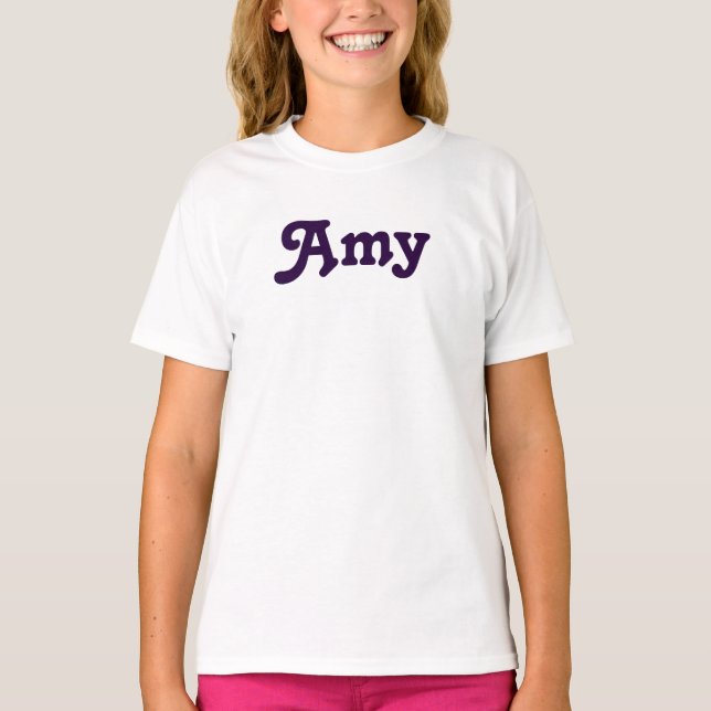 Camiseta Chicas de ropa Amy (Anverso)