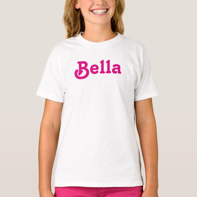 Camiseta Chicas de ropa Bella (Anverso)