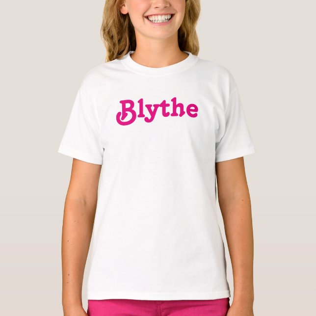 Camiseta Chicas de ropa Blythe (Anverso)