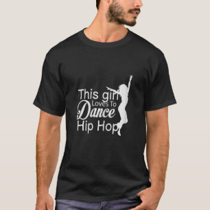Camiseta Chicas de ropa de baile hip hop de los años 90