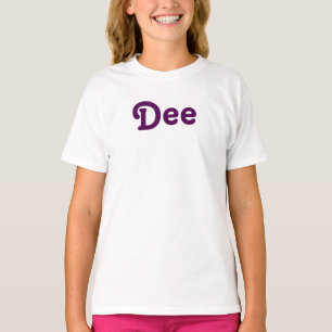 Camiseta Chicas de ropa Dee