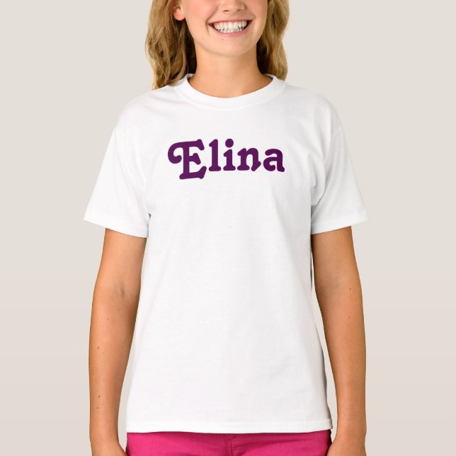 Camiseta Chicas de ropa Elina (Anverso)